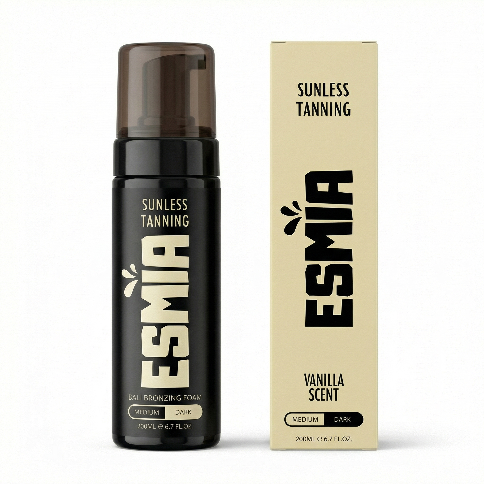 Esmia tanning Schaum